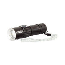 Ліхтар акумуляторний ручний ХТЕ LED 3W, 160 Lumen, USB, ZOOM PROLINE