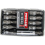 Набір біт 10шт 1/4'' PH1, PH2, PZ1, PZ2 (тримач магнітний) CRV PROLINE