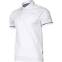 Футболка POLO 220гр/м2 (біла) LAHTI PRO