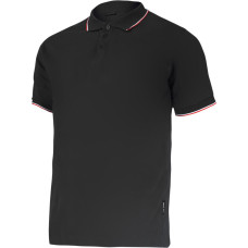 Футболка POLO 190г/м2 (чорна) LAHTI PRO