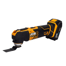 Інструмент багатофункціональний (JCB-18MT-BE) 18V, 5000-15000 об/хв у комплекті із зарядним пристроєм (JCB-18VFC-E) 2.4A та батареєю акумуляторною (JCB)
