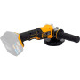 Кутошліфувальна машина акумуляторна (JCB-18AG-BE) 18V, 0-8000 об/хв, діаметр диска 115мм у комплекті із зарядним пристроєм (JCB-18VFC-E) 2.4A та батареєю