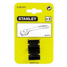 Лезо запасне STANLEY, високоміцне, двостороннє для скребка 0-28-616, L = 25 мм.