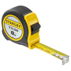 Рулетка вимірювальна STANLEY "Tylon™", 8 м х 25 мм, в пластмасовому корпусі.