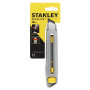 Ніж STANLEY "Interlock" з 18 мм лезами з сегментами, що відламуються, L = 165 мм.