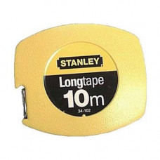 Рулетка вимірювальна STANLEY " Longtape", 10 м х 9.5 мм, в пластмасовому корпусі