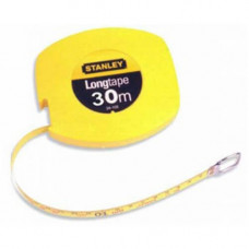 Рулетка вимірювальна STANLEY "Longtape", 30 м х 9.5 мм, в пластмасовому корпусі