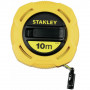 Рулетка вимірювальна STANLEY " FIBERGLASS" 10 м х 12.7мм, в пластмасовому корпусі, 3-й клас точність