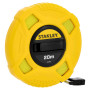 Рулетка вимірювальна STANLEY " FIBERGLASS" 20 м х 12.7 мм, в пластмасовому корпусі, 3-й клас точність.