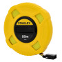 Рулетка вимірювальна STANLEY " FIBERGLASS" 20 м х 12.7 мм, в пластмасовому корпусі, 3-й клас точність.