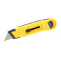 Ніж STANLEY "Utility", з висувним лезом для оздоблювальних робот, довжина ножа 150 мм.