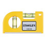 Рівень STANLEY "Pocket Level" кишеньковий, 2 капсулі, L = 87 мм