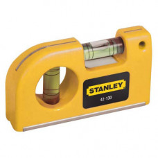 Рівень STANLEY "Pocket Level" кишеньковий, 2 капсулі, L = 87 мм