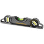 Рівень STANLEY "FatMax XL", алюмінієвий, литий, 250 мм, 3 капсули, магнітний