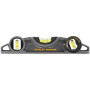 Рівень STANLEY "FatMax XL", алюмінієвий, литий, 250 мм, 3 капсули, магнітний