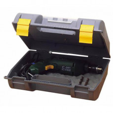 Ящик STANLEY, 359 х 136 х 325 мм, для електроінструменту, пластмасовий з органайзером в кришці
