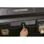 Ящик STANLEY "MOBILE JOB CHEST", 962 х 591 х 578 мм, пластиковий з колесами, з інтегрованим замком.