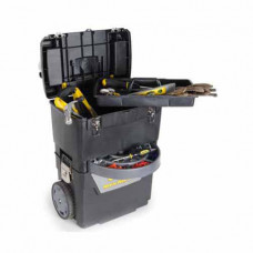 Ящик STANLEY "IML Mobile Work Center 2 in 1", 473 x 302 x 627 мм, на колесах, пластмасовий. з органайзерами в кришці.
