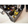 Ящик STANLEY "FatMax Mobile Work Station Cantilever", 549 x 733 x 413 мм, з колесами, розсувний, з 3-а секціями, пластмасовий, багатофункціональний.