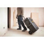 Ящик STANLEY "FatMax Mobile Work Station Cantilever", 549 x 733 x 413 мм, з колесами, розсувний, з 3-а секціями, пластмасовий, багатофункціональний.