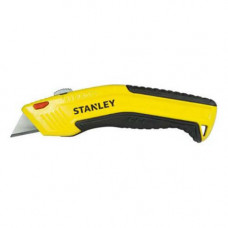 Ніж STANLEY " Instantfeed", з висувними лезами для оздоблювальних робіт, автоматичне подання нових лез з магазину, L = 150 мм, +5 трапецевидних лез.