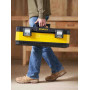Ящик STANLEY 26", 662 x 293 x 222 мм, професійний, металопластмасовий з металевими замками.