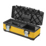 Ящик STANLEY 26", 662 x 293 x 222 мм, професійний, металопластмасовий з металевими замками.