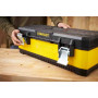 Ящик STANLEY 26", 662 x 293 x 222 мм, професійний, металопластмасовий з металевими замками.