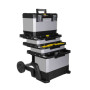Ящик STANLEY "FatMax® Rolling Workshop", 568 x 893 x 389 мм, на колесах, металопластмасовий, сірий