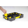 Органайзер STANLEY "Sort Master Junior" пластмасовий, 375 х 65 х 292 мм, з перегородками.