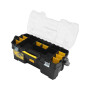 Ящик STANLEY 24", 670 x 323 x 251 мм, професійний, пластмасовий, відкритий з органайзером.