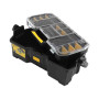 Ящик STANLEY 24", 670 x 323 x 251 мм, професійний, пластмасовий, відкритий з органайзером.