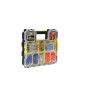 Органайзер STANLEY "FATMAX SHALLOW PRO METAL LATCH" професійний, 446 x 74 x 357 мм, вологозахисний, пластмасовий з металевими замками.
