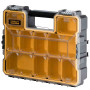 Органайзер STANLEY "FATMAX DEEP PRO METAL LATCH" професійний, 446 x 116 х 357 мм, вологозахисний, пластмасовий з металевими замками.