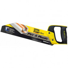 Ножівка STANLEY "FatMax®", для ПВХ, L = 300 мм, 11 зубів "HP JETCUT" на дюйм.