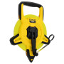 Рулетка вимірювальна STANLEY "PowerWinder Fiberglass",100 м x 12.7 мм, стрічка із скловолокном, 2 клас точності.