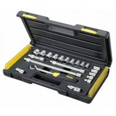 Набір голівок торцевих 3/8" STANLEY "MicroTough", 21 предмет, дванадцятигранних.