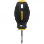Викрутка STANLEY "FatMax", Ph1 х 30 мм, укорочена.