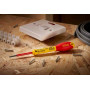 Викрутка електрика Stanley "Fatmax VDE 1000v" ізольована з жалом під прямий шліц 2.5 х 50 мм.