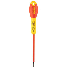 Викрутка електрика STANLEY "FatMax VDE 1000V" ізольована з жалом під прямий шліц 4 х 100 мм