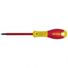 Викрутка електрика STANLEY "FatMax VDE 1000V" ізольована з жалом під шліц Ph0 х 75 мм