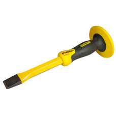 Зубило по металу STANLEY "FatMax™", слюсарне, плоске, 25 х 305 мм, із захисною надставкою.