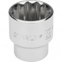 Головка торцева STANLEY 1/2" х 28 мм, з дванадцятигранним профілем, метрична, у блістері.