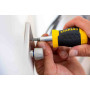 Викрутка - набір STANLEY "Multibit Stubby", L = 95 мм, 6 біт: Ph1, Ph2; Pz1, Pz2; SL4.5 і 6 мм