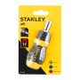 Викрутка-набір STANLEY "Multibit Stubby", L = 120 мм, реверсивна, 6 біт: Ph1, Ph2; Pz1, Pz2; SL4.5 і 6 мм