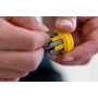 Викрутка-набір STANLEY "Multibit Stubby", L = 120 мм, реверсивна, 6 біт: Ph1, Ph2; Pz1, Pz2; SL4.5 і 6 мм