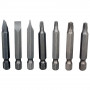 Набір біт BLACK+DECKER, Phillips, Slotted, Pozidriv,Torx, Square, PH1, PH2, PH3, PZ1, PZ2, PZ3, SL6, SL8, SL10, Tx10, Tx20, SQ1, SQ2, SQ3, L = 50 мм, на батарейках типу АА, блістер