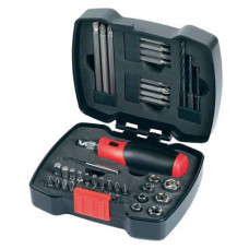 Набір біт BLACK+DECKER, Phillips, Pozidriv, Torx, Hex, PZ1, PZ2, PZ3, PH1, PH2 x2, PH3 SL4, SL6, SL7.2, T9, T15, T20, T25, T30, Hx3, Hx 4, Hx5, Hx6, L = 25, 50 мм, 43 од., кейс
