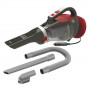 Пилосос автомобільний BLACK+DECKER 12 В (автомережа), повітряна потужність 12.5 аВт, потужність всмоктування 275 мм/Н2О, повітряний потік 1053 л/хв, ємність пилозбірника 610 мл, довжина кабелю 5 м, вага 0.6 кг