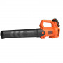 Повітродувка акумуляторна BLACK+DECKER, 18 В, 2 А/год, швидкість потоку 144 км/ год, 1 акумулятор і зарядний пристрій, вага 3.15 кг